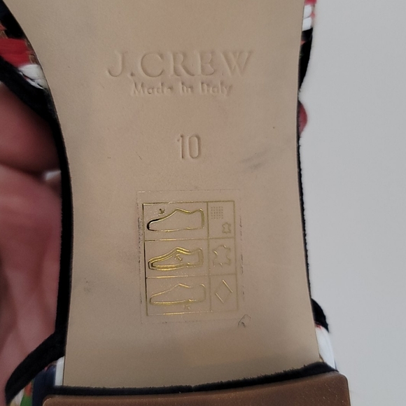 J.Crew Lilly Raffia G4477 Flats Sz.10 - Picture 15 of 15